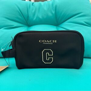 NEW COACH FRAGRANCE MEN'S TRAVEL BAG / TOILETRY / SMALL POUCH / 9" X 5" X 3.5"